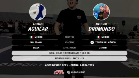 Antonio Dromundo vs Abdias Aguilar 2025 ADCC Guadalajara Open