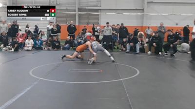 115 lbs Round 5 (10 Team) - Ayden Hudson, Kardiac Kidz vs Robert Tippie, Neighborhood Wrestling