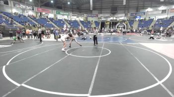 120 lbs Quarterfinal - Cash Clark, Great Falls Bison vs Julian Espinoza, Pueblo East