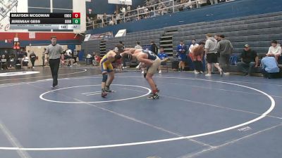 152 lbs Consy 1 - Brayden McGowan, Knoch vs Jeremiah Gess, Derry Area