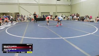 145 lbs Placement Matches (8 Team) - Brijatte Garcia, Texas Blue vs KhaLiyah Delva, Florida