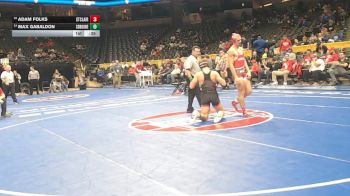 190 Class 2 lbs Cons. Round 1 - Max Gabaldon, Southern Boone vs Adam Folks, St. Clair