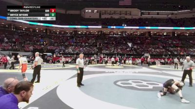 106 lbs Cons. Sub-quarters - Brody Taylor, Covington vs Bryce Myers, Chesapeake