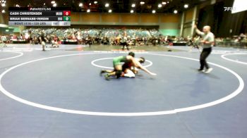 120 lbs Consi Of 32 #2 - Cash Christensen, Murray vs Brian Bernabe-Verdin, Hug