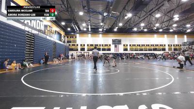 112 lbs Consy 1 - Carolina McClain, Trinity vs Amora Sorzano-Lee, Plum