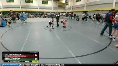 Quarterfinal - Jayce Henderson, Moorcroft Mat Masters Wrestlin vs Garrett Cowan, MATPAC Wrestling - ND