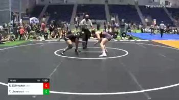 145 lbs Final - Sara Schmoker, Lions WC vs Tiera Jimerson, Threshold WC