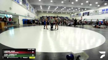 144 lbs Cons. Round 3 - Cael Carrillo, Royal High School vs Jaemin Jang, Torrey Pines High School