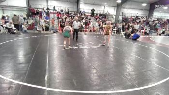 110 lbs Quarterfinal - Kayleigh Johnson, Green River vs Kennedi Blevins, Lingle-Ft. Laramie/Southeast