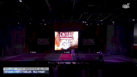 Top Dawg Cheer & Tumbling - Wild Things [2025 L1 Tiny - Novice - Restrictions - D2 Day 1] 2025 Encore Grand Nationals