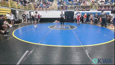 160 lbs Quarterfinal - Kaiden Kromer, F-5 Grappling vs Ryan SMITH, Darko Valley Wolf Pack