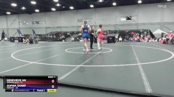 190 lbs Round 2 (8 Team) - Genevieve An, Georgia Blue vs Sophia Sharp, Virginia