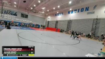 85 lbs Quarterfinal - Kayson Grant, Cody Wrestling Club vs Michael Brody Keith, Natrona Colts Wrestling Club