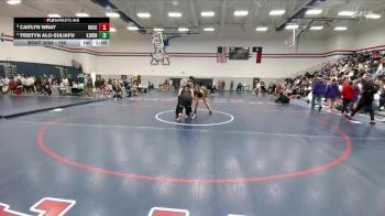 190 lbs Round 1 - Caitlyn Wray, Rockwall vs Tristyn Alo-Suliafu, Katy Jordan