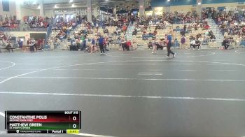 175 lbs Cons. Round 4 - Constantine Polis, Georgetown Prep vs Matthew Green, St. Mary`s Ryken