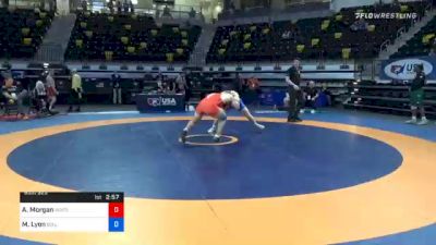 86 kg Consolation - Andrew Morgan, Wrestling Prep vs Max Lyon, Boilermaker RTC