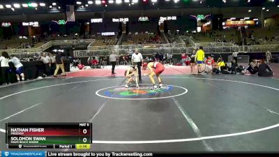 113 lbs Cons. Round 3 - Solomon Swan, Miami Beach Senior vs Nathan Fisher, Freedom