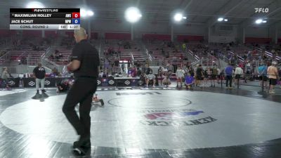 100 lbs Cons. Round 3 - Maximilian Holley, Arsenal Wrestling Club vs Jace Schut, Michigan Premier WC