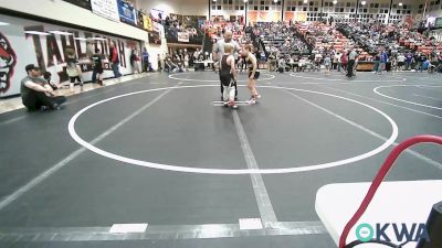 75 lbs Consi Of 8 #2 - Garrett Cranfield, Pocola Youth Wrestling vs Easton Cody, Broken Arrow Wrestling Club