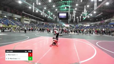 53 lbs Rr Rnd 1 - JoJo Morrison, GI Grapplers vs Carter Shanley-Martinez, Steel City Reloaded