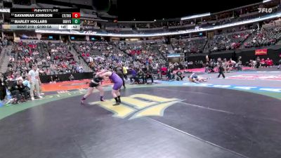 G190-5A Cons. Round 1 - Savannah Johnson, Littleton High School Girls vs Marley Hollars, Doherty Girls