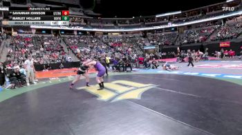 G190-5A Cons. Round 1 - Savannah Johnson, Littleton High School Girls vs Marley Hollars, Doherty Girls