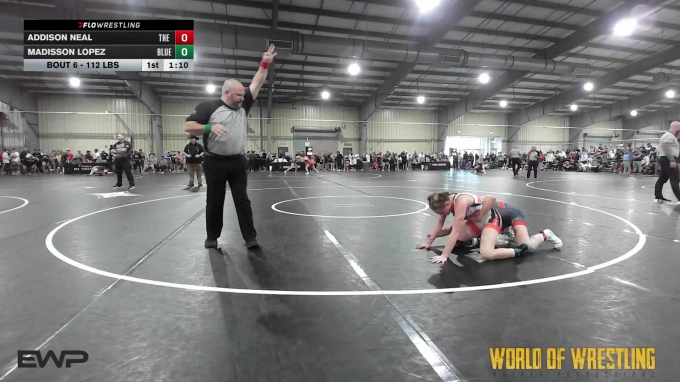 112 lbs Round Of 32 - Addison Neal, The Best Wrestler vs Madisson Lopez ...