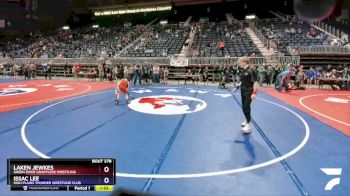 67 lbs Cons. Round 4 - Laken Jewkes, Green River Grapplers Wrestling vs Issac Lee, High Plains Thunder Wrestling Club
