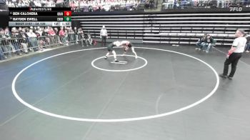 3A 138 lbs Cons. Round 1 - Rayden Ewell, Emery vs Ben Calchera, Grantsville