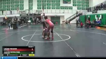 113 lbs Round 1 - Jackie Meador, Big Piney vs Austin Ruvalcaba, Kemmerer