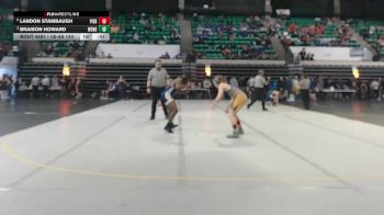 1A-4A 144 Cons. Semi - Braison Howard, West End High School vs Landon Stambaugh, Piedmont