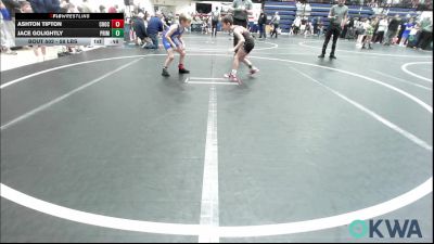 58 lbs Round Of 16 - Ashton Tipton, Choctaw Ironman Youth Wrestling vs Jace Golightly, Prime Wrestling