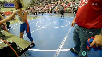 90 lbs Quarterfinal - Rhett Powers, Tiger Trained Wrestling vs Kiowa Andrews, Berryhill Wrestling Club