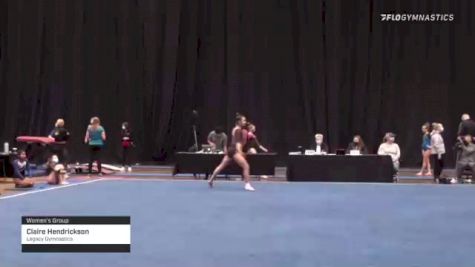 Claire Hendrickson - Women's Group, Legacy Gymnastics - 2021 Women's Xcel Region 4 Championships