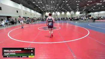 190 lbs Cons. Round 2 - Masen Bindel, Liberty JV vs Brody Droegemeier, Alma-Wabaunsee HS