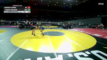 4A/3A/2A/1A Girls 145 Quarterfinal - Hailey Holgate, Sutherlin Girls vs Addison Tuning, Yamhill-Carlton Girls