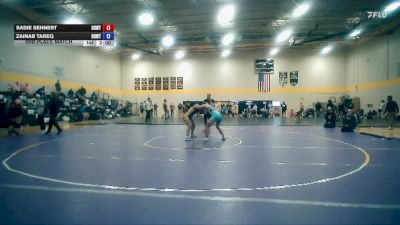 140 - 155 lbs 3rd Place Match - Sadie Sehnert, King Select vs Zainab Tareq, WreSTL