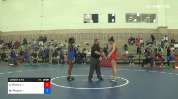 73 kg Consi Of 8 #2 - Ariana Pereira, Team California vs Nicole Wanga, Team Maryland