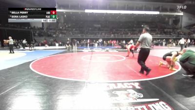 145 lbs Champ. Round 2 - Bella Perry, Lodi vs Sora Lasko, Placer