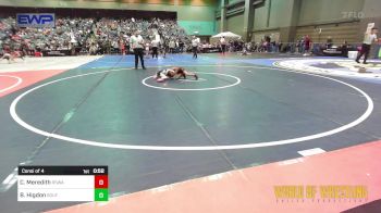 46 lbs Consi Of 4 - Cameron Meredith, Red Star Wrestling Academy vs Brayson Higdon, South West Washington Wrestling Club