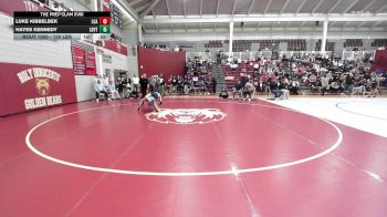 120 lbs Quarterfinal - Luke Kibbelbek, Lakeway Christian Academy vs Hayes Kennedy, The Lovett School