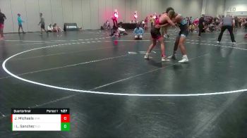 120 lbs Quarterfinal - Leonardo Sanchez, Florida vs Joseph Michaels, Unattached