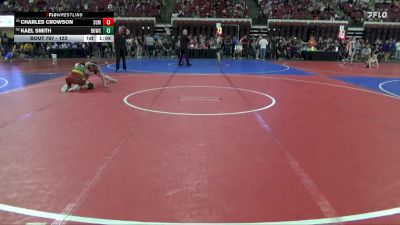 123 lbs Champ. Round 3 - Kael Smith, Cascade Little Guy vs Charles Crowson, Helena Wrestling Club