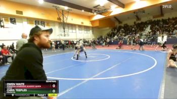 126 lbs Semifinal - Chris Teeples, Mayer HS vs Owen Waite, American Leadership Academy Queen Creek