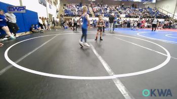 52 lbs Rr Rnd 4 - Elijah Kroll, Jenks Trojan Wrestling Club vs Kaysen Peters, Dark Cloud Wrestling Club