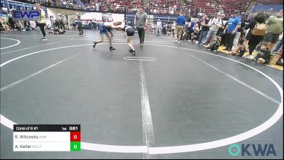 80 lbs Consi Of 8 #1 - Rocky Witcosky, Team Nomad vs Adam Keller, Bridge Creek Youth Wrestling