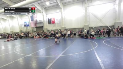 58 lbs Cons. Round 4 - Trey Flynn, Champions Wrestling Club vs Kellin Seus, Wasatch Wrestling Club