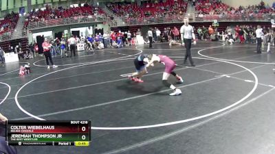 95 lbs Cons. Round 2 - Colter Wiebelhaus, Neligh-Oakdale vs Jeremiah Thompson Jr, The Best Wrestler