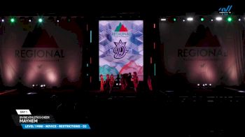 Divine Athletics Cheer - Mayhem [2025 L1 Mini - Novice - Restrictions - D2 Day 1] 2025 The Northeast Regional Summit