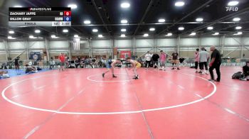 73 kg Final - Zachary Jaffe, Kraken Black - HSE vs Dillon Gray, USAW Maine - HSE